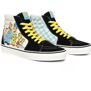 The Simpsons x Vans high top shoes 1987-2020